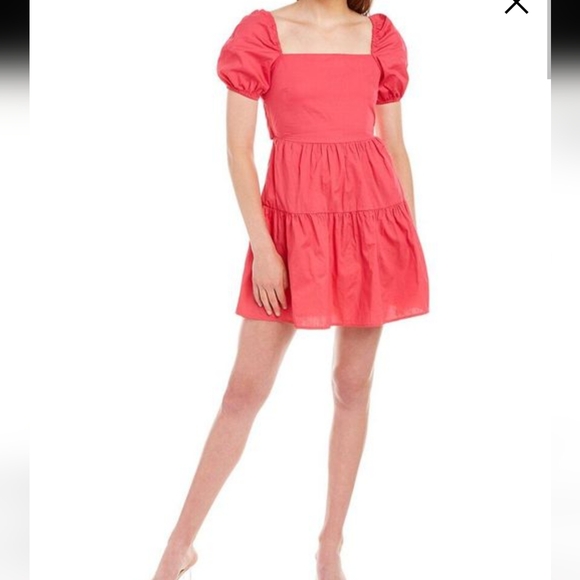 HL AFFAIR Fuchsia tiered mini size Small - Picture 3 of 5